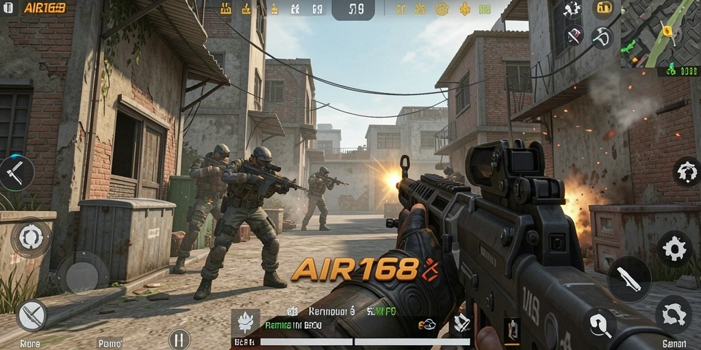 Gameplay intens dan grafis menakjubkan di AIR168.