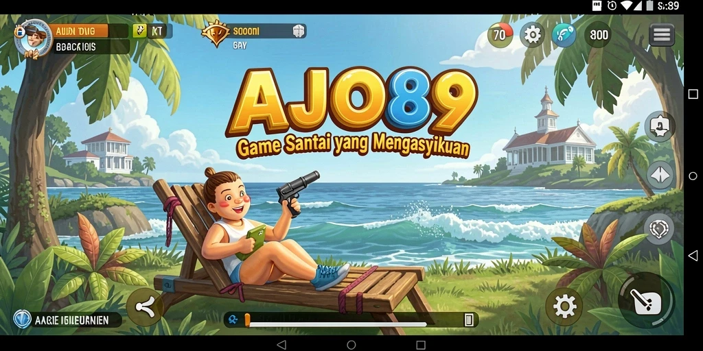 Tampilan menarik dari gameplay AJO89 yang menghibur.