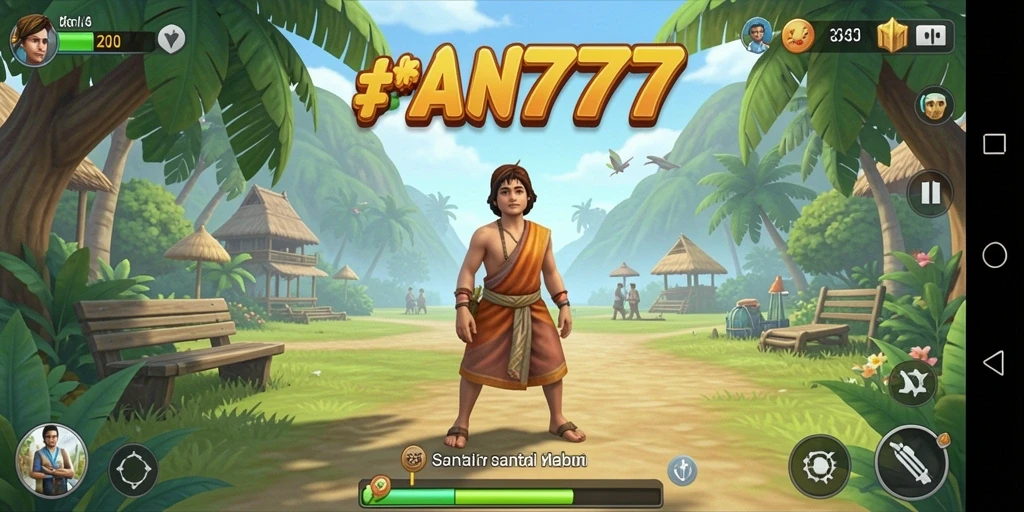 Tampilan gameplay AN777 yang menawan dengan tantangan seru.
