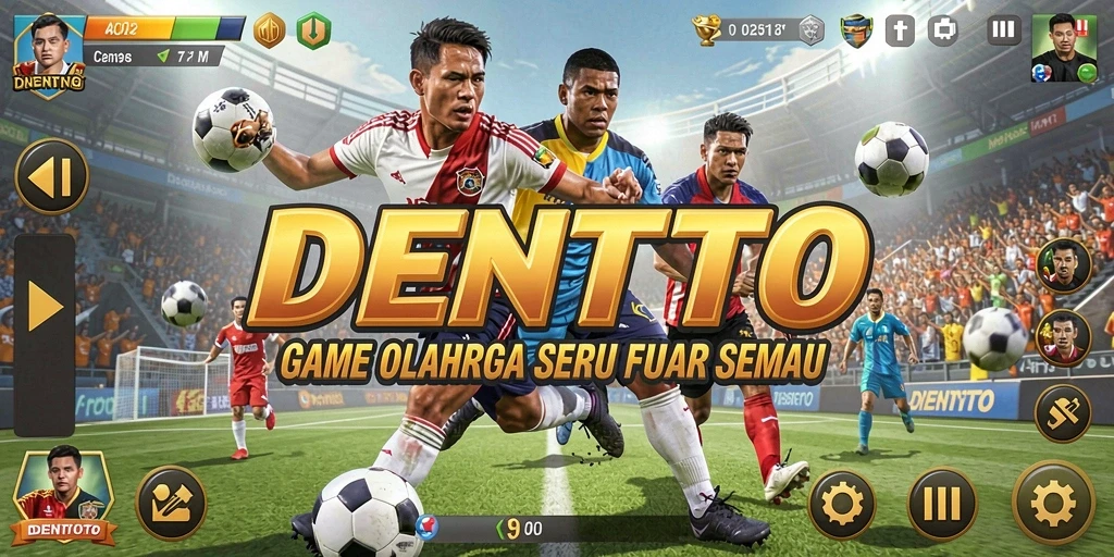 Tampilan gameplay DENTOTO yang menarik dan kompetitif.