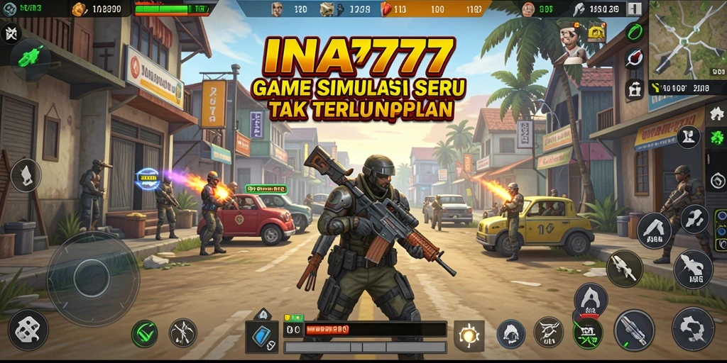 Screenshot menunjukkan gameplay menarik dan interaksi sosial dalam game.