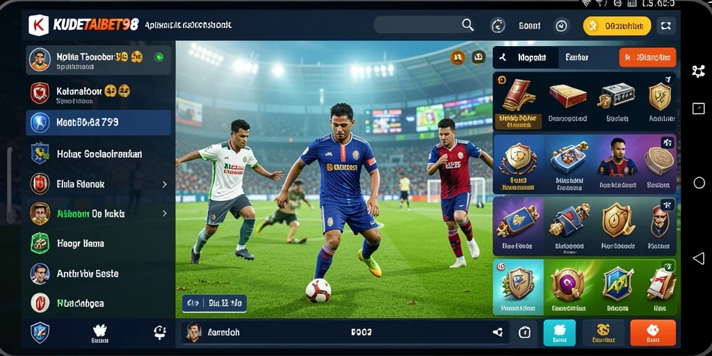 Tampilan gameplay KUDETABET98 dengan fitur taruhan yang interaktif.