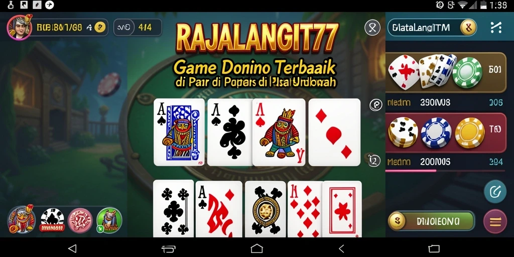 Tampilan gameplay RAJALANGIT77 yang menarik dan interaktif.