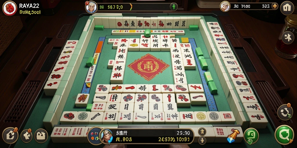 Tampilan gameplay RAYA22 yang menarik dan menantang.