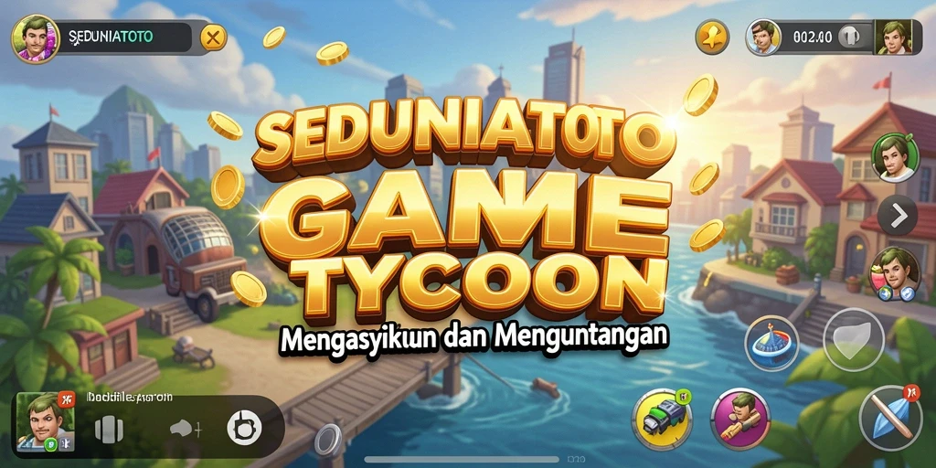 Tampilan gameplay SEDUNIATOTO yang menarik dan interaktif.
