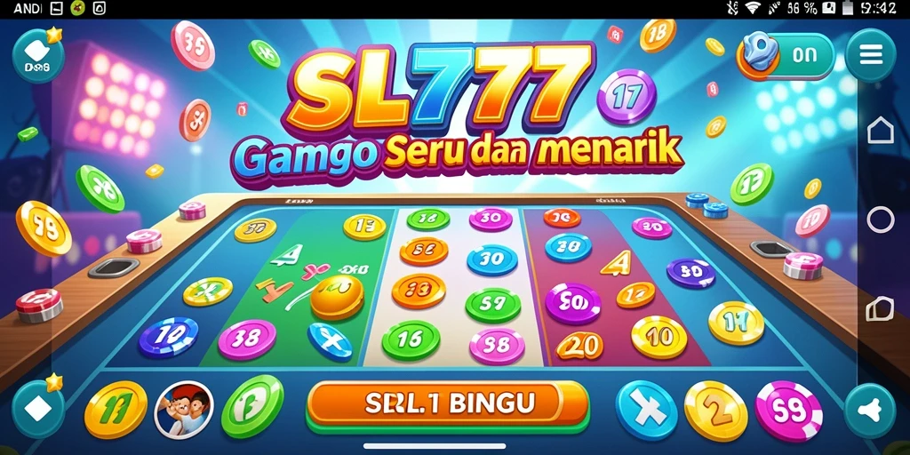 Gameplay seru Bingo yang mengasyikkan di SL777.