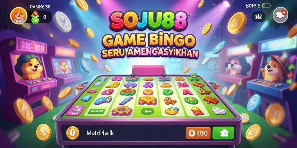 Tampilan gameplay SOJU88 yang seru dan mengasyikkan dalam permainan Bingo.