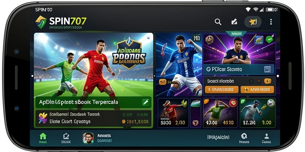 Tampilan gameplay SPIN707 yang menarik dan interaktif.