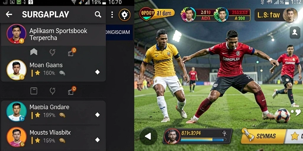 Tampilan gameplay SURGAPLAY dengan antarmuka yang menarik dan intuitif.