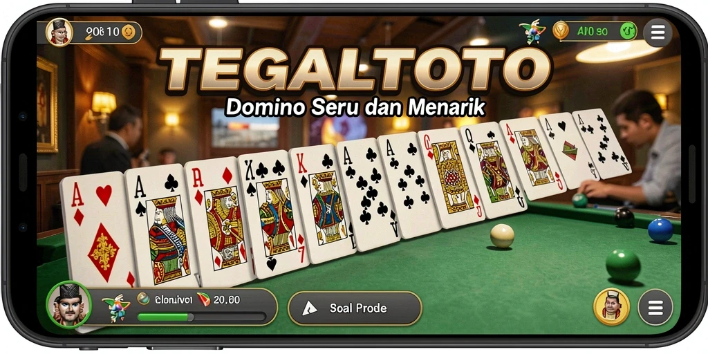 Tampilan utama gameplay TEGALTOTO yang seru dan interaktif.