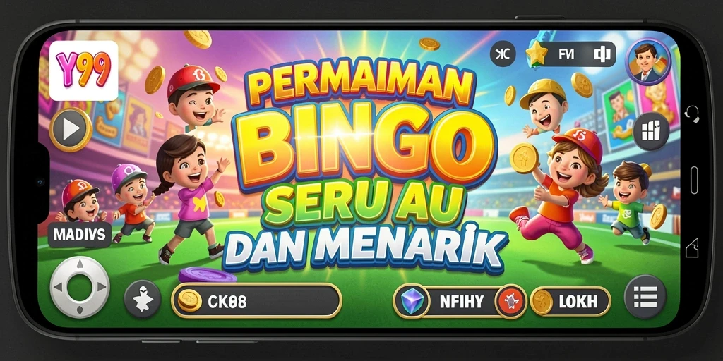 Screenshot gameplay Y89 menampilkan suasana seru permainan Bingo.